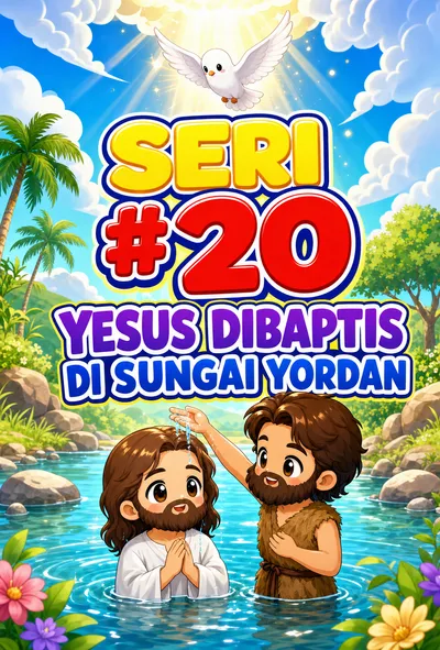 Yesus Dibaptis Di Sungai Yordan